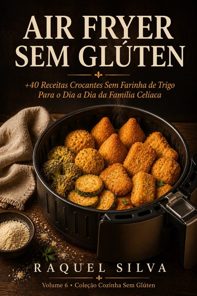 Capa de Air Fryer Sem Glúten