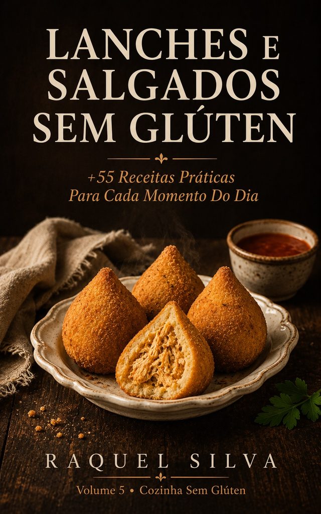 Capa de Lanches e Salgados Sem Glúten