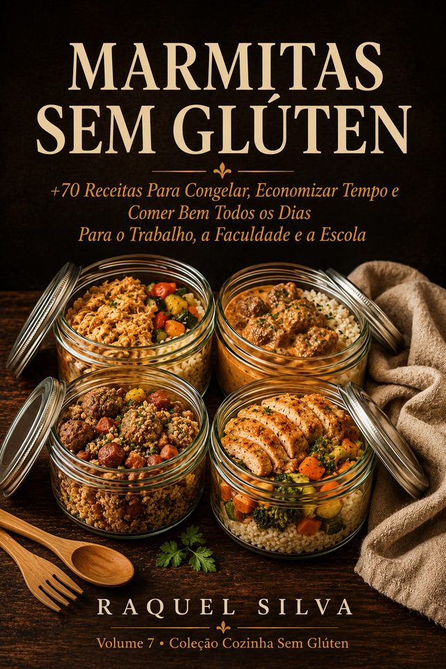 Capa de Marmitas Sem Glúten